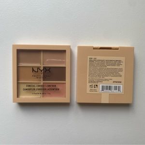 (2) Two NYX Conceal Correct Contours, Set of 2 in Color Light